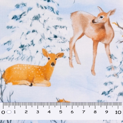 Jersey | Sansa | Reh Winter Tannenbaum | eisblau